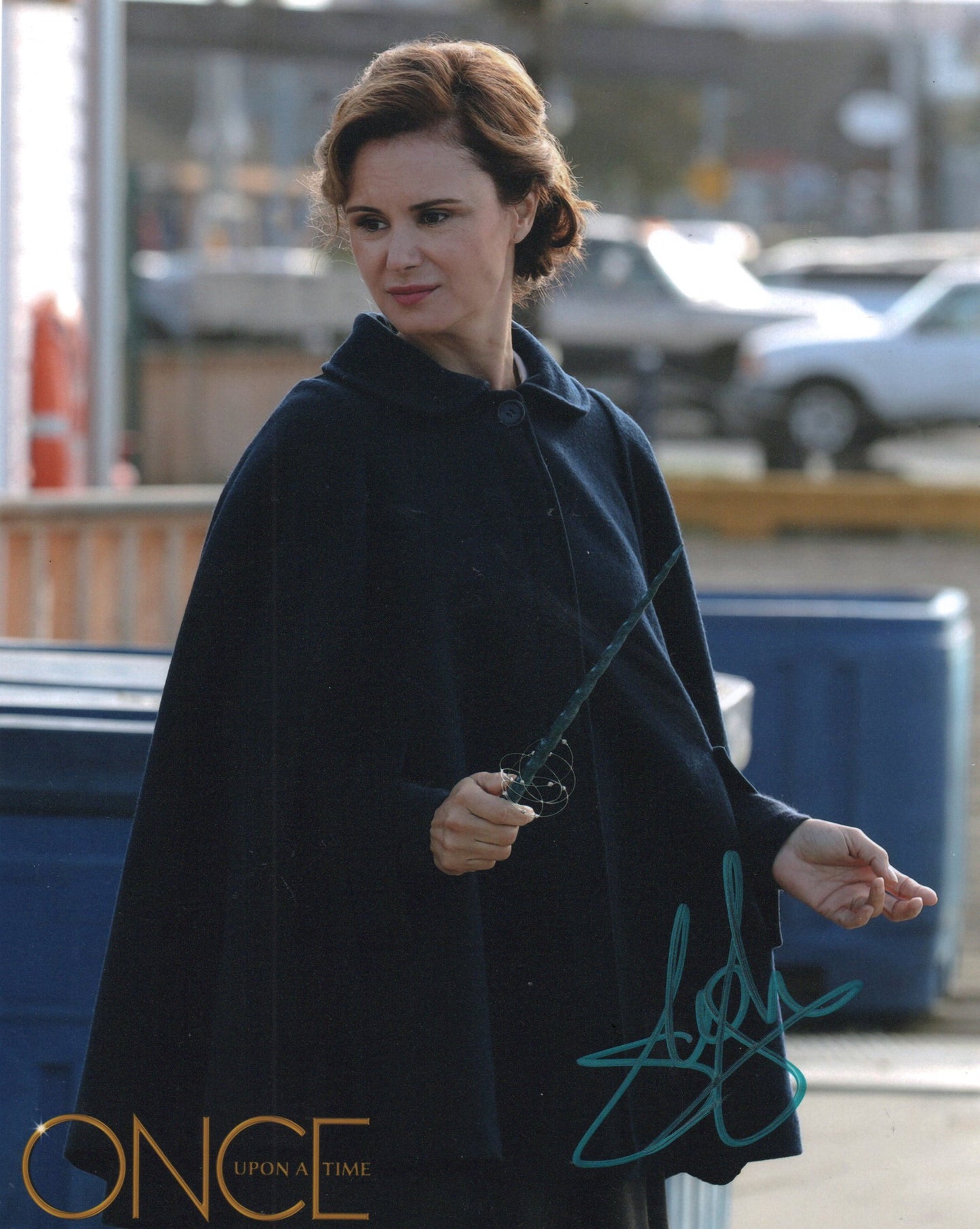 KEEGAN CONNOR TRACY SIGNED ONCE UPON A TIME 10X8 PHOTO