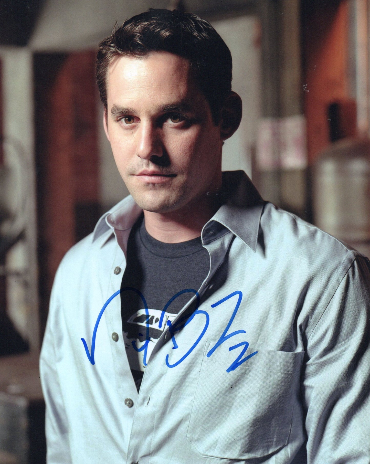 NICHOLAS BRENDON SIGNED BUFFY 8X10 PHOTO (1)