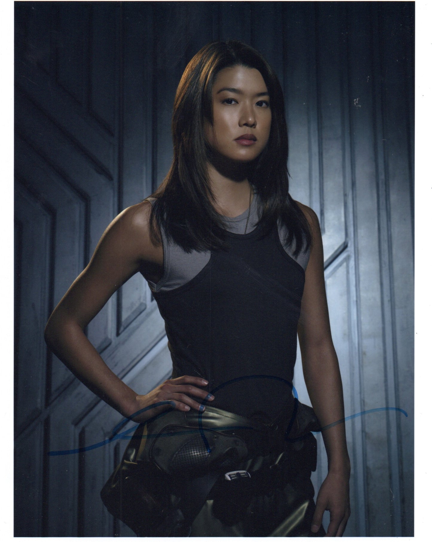 GRACE PARK SIGNED BATTLESTAR GALACTICA 10X8 PHOTO (2)