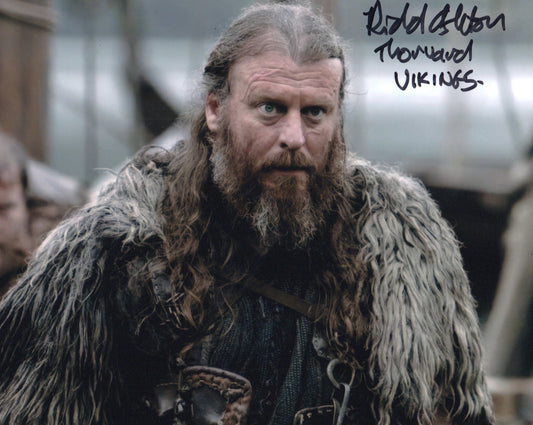 RICHARD ASHTON SIGNED VIKINGS 8X10 PHOTO (1)
