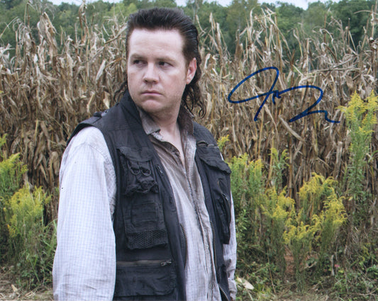 JOSH McDERMITT SIGNED THE WALKING DEAD 8X10 PHOTO (1)