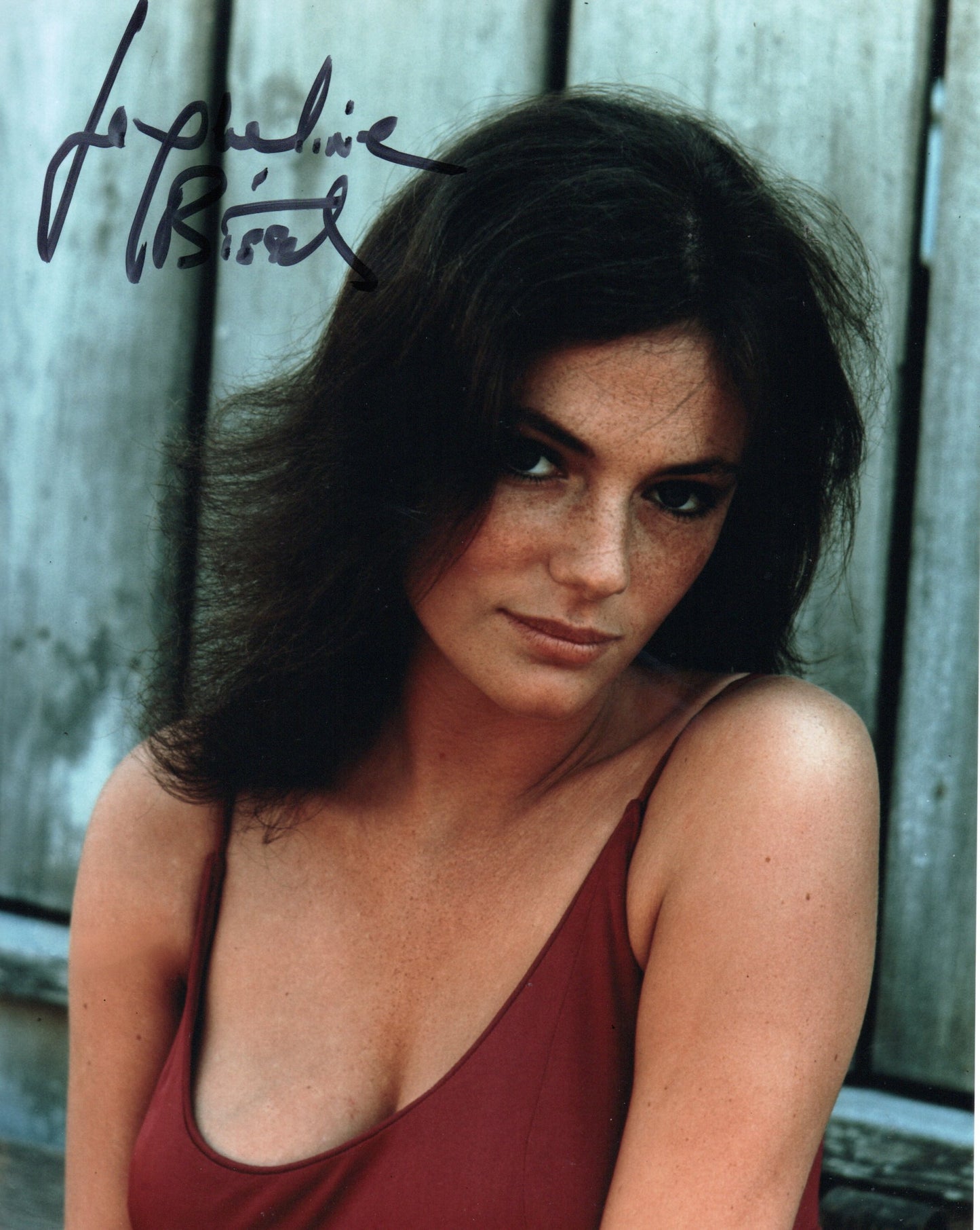 JACQUELINE BISSET SIGNED SEXY 10X8 PHOTO (5)