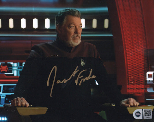 JONATHAN FRAKES SIGNED STAR TREK 8X10 PHOTO (2) ALSO SWAU