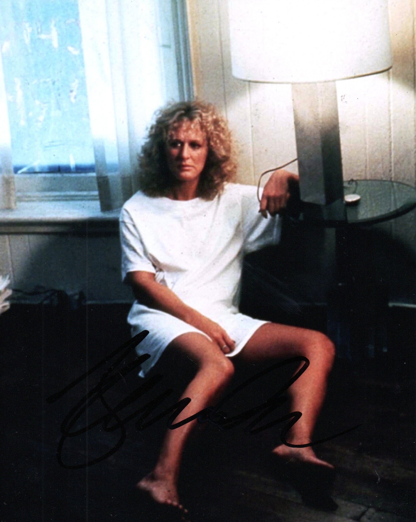 GLENN CLOSE SIGNED FATAL ATTRACTION 10X8 PHOTO ALSO ACOA (5)