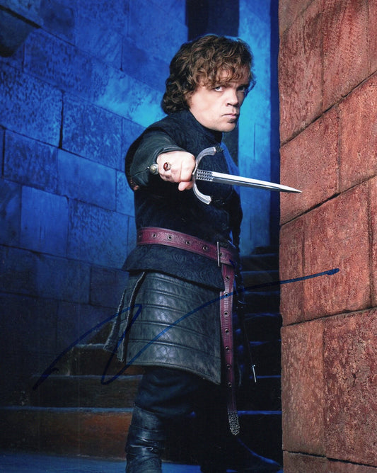 PETER DINKLAGE SIGNED GAME OF THRONES 8X10 PHOTO (2)