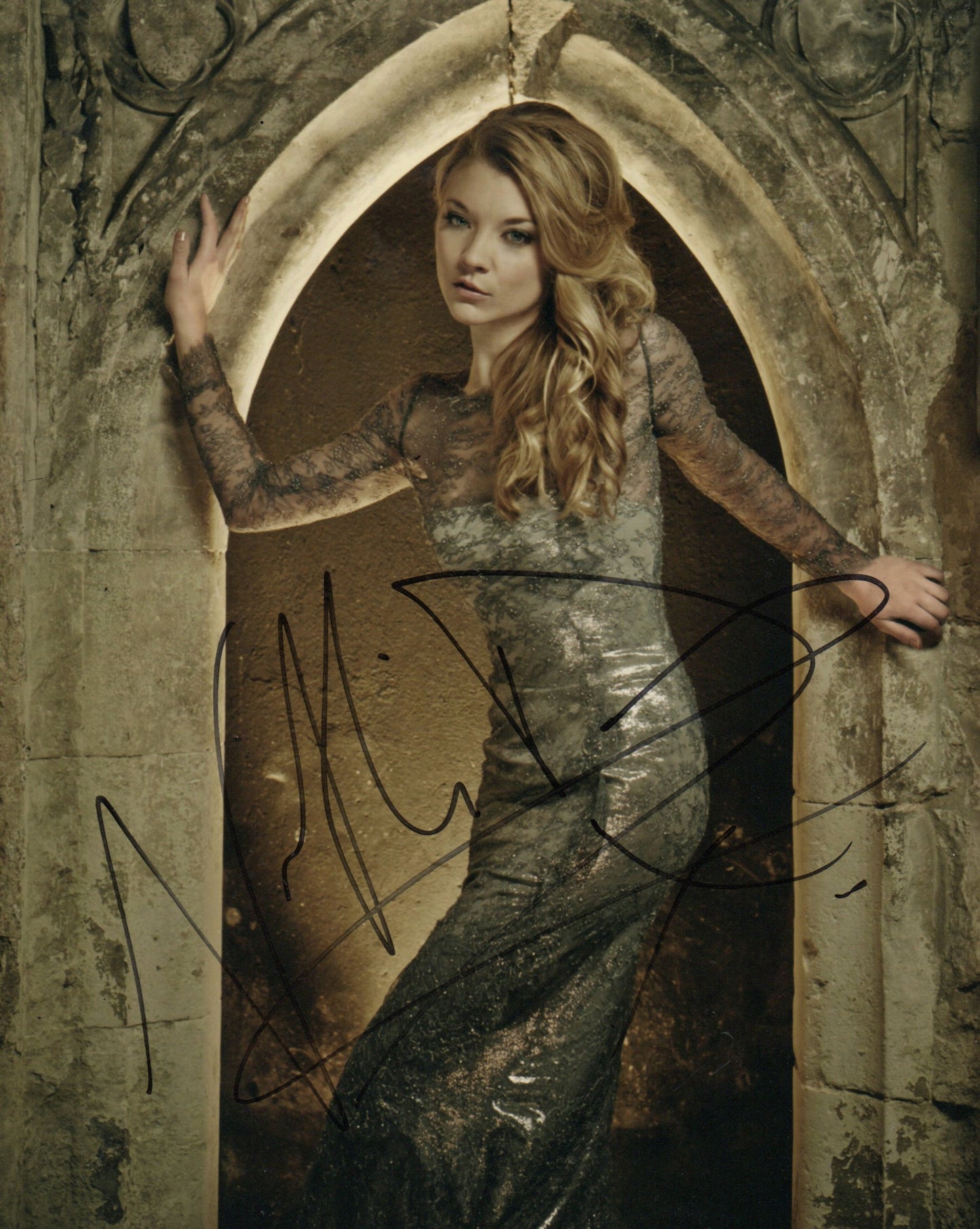 NATALIE DORMER SIGNED SEXY 8X10 PHOTO (3)