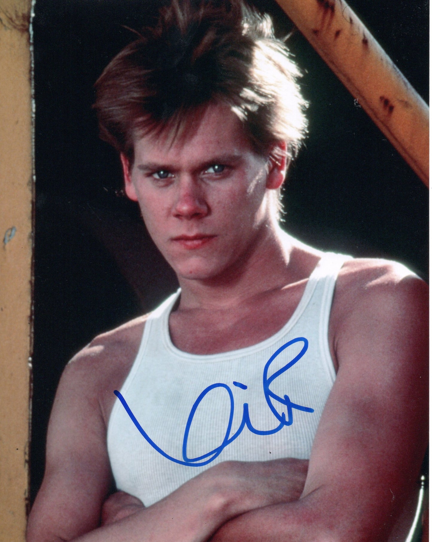 KEVIN BACON SIGNED FOOTLOOSE 8X10 PHOTO (2)