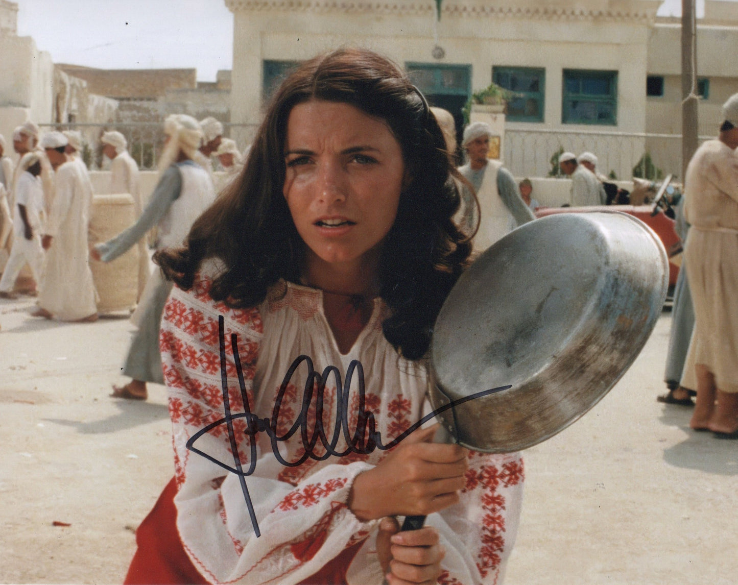 KAREN ALLEN SIGNED INDIANA JONES 10X8 PHOTO (6)