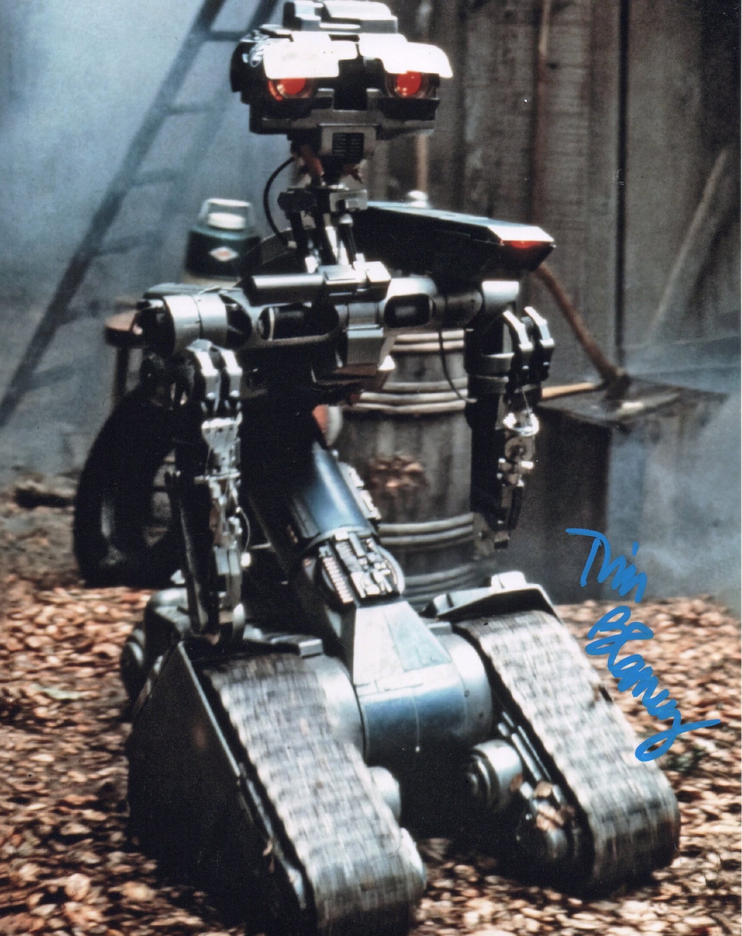 TIM BLANEY SIGNED SHORT CIRCUIT 8X10 PHOTO (1)