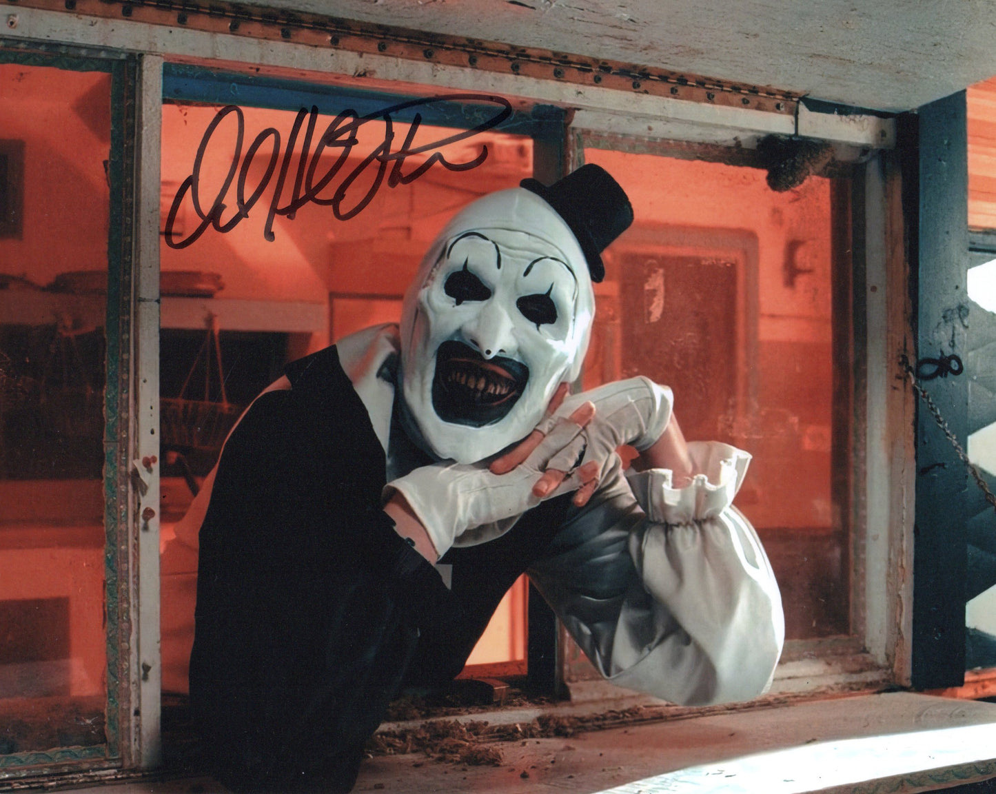 DAVID HOWARD THORNTON SIGNED TERRIFIER 8X10 PHOTO (7)