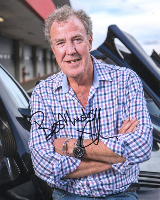 JEREMY CLARKSON SIGNED TOP GEAR 8X10 PHOTO (4)