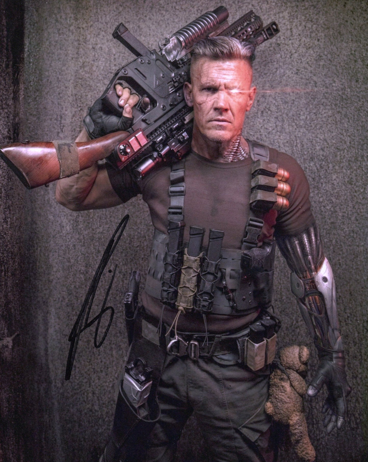 JOSH BROLIN SIGNED DEADPOOL 10X8 PHOTO