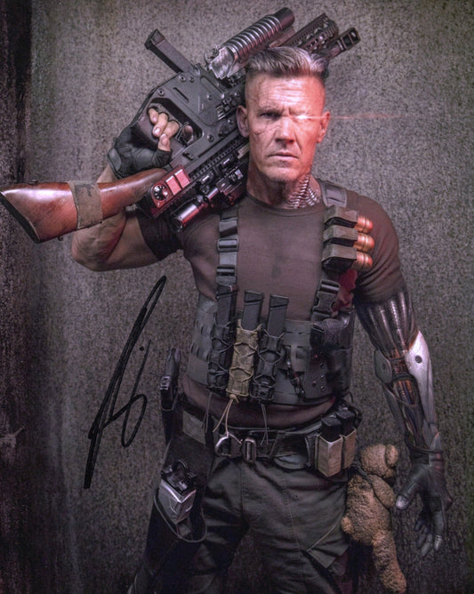 JOSH BROLIN SIGNED DEADPOOL 10X8 PHOTO