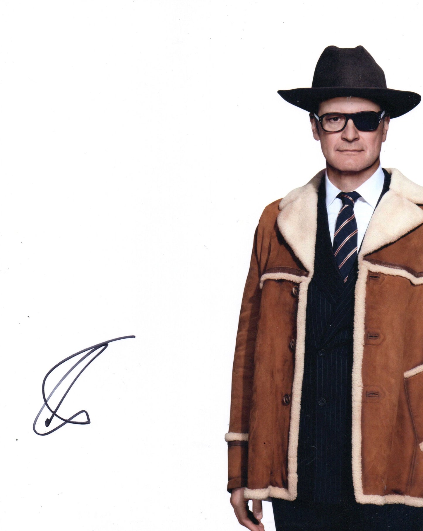 COLIN FIRTH SIGNED KINGSMAN 10X8 PHOTO (5)