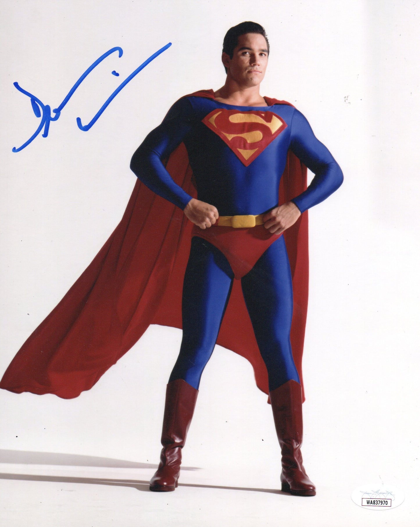 DEAN CAIN SIGNED SUPERMAN 8X10 PHOTO (5) ALSO JSA