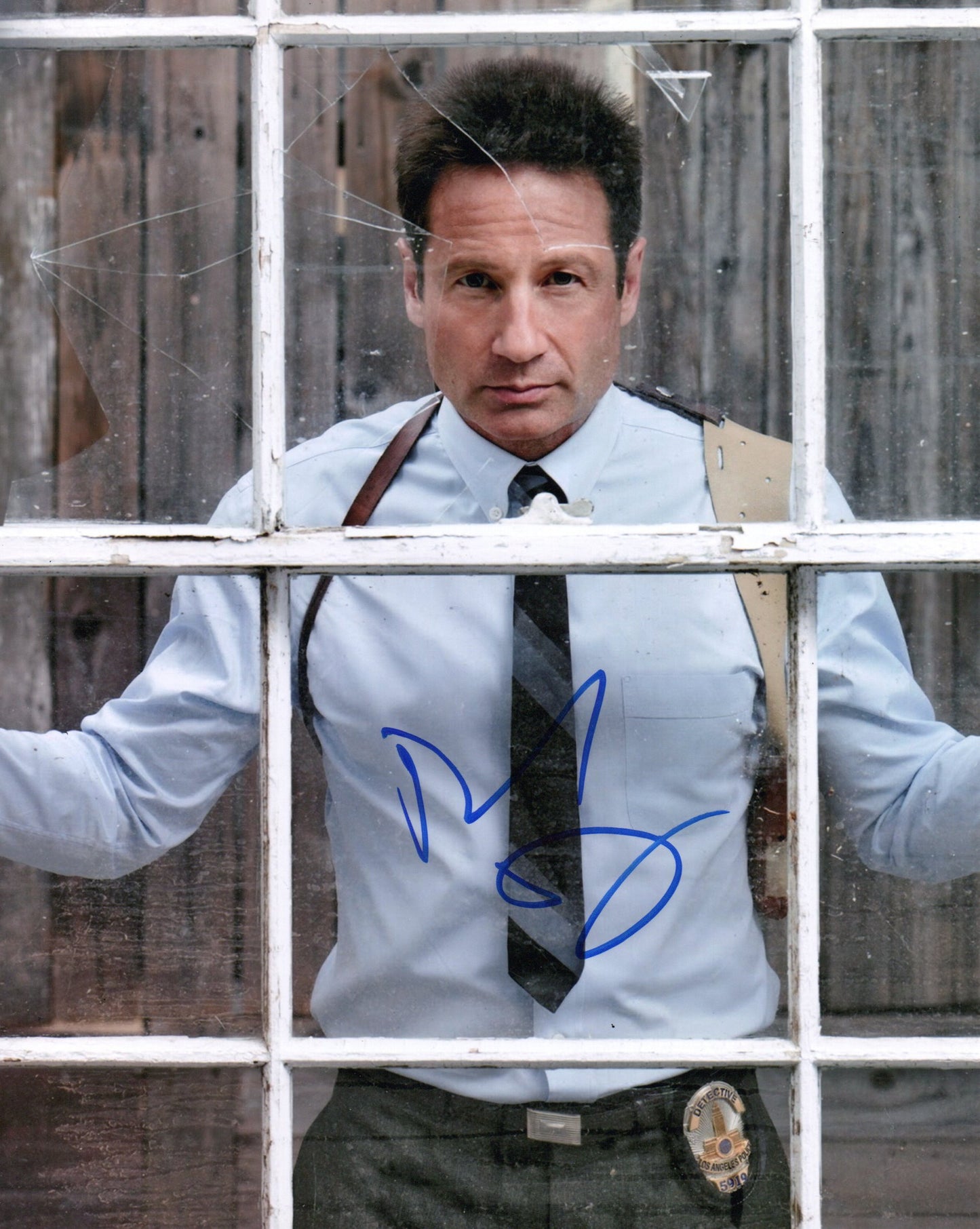 DAVID DUCHOVNY SIGNED X-FILES 8X10 PHOTO (6)