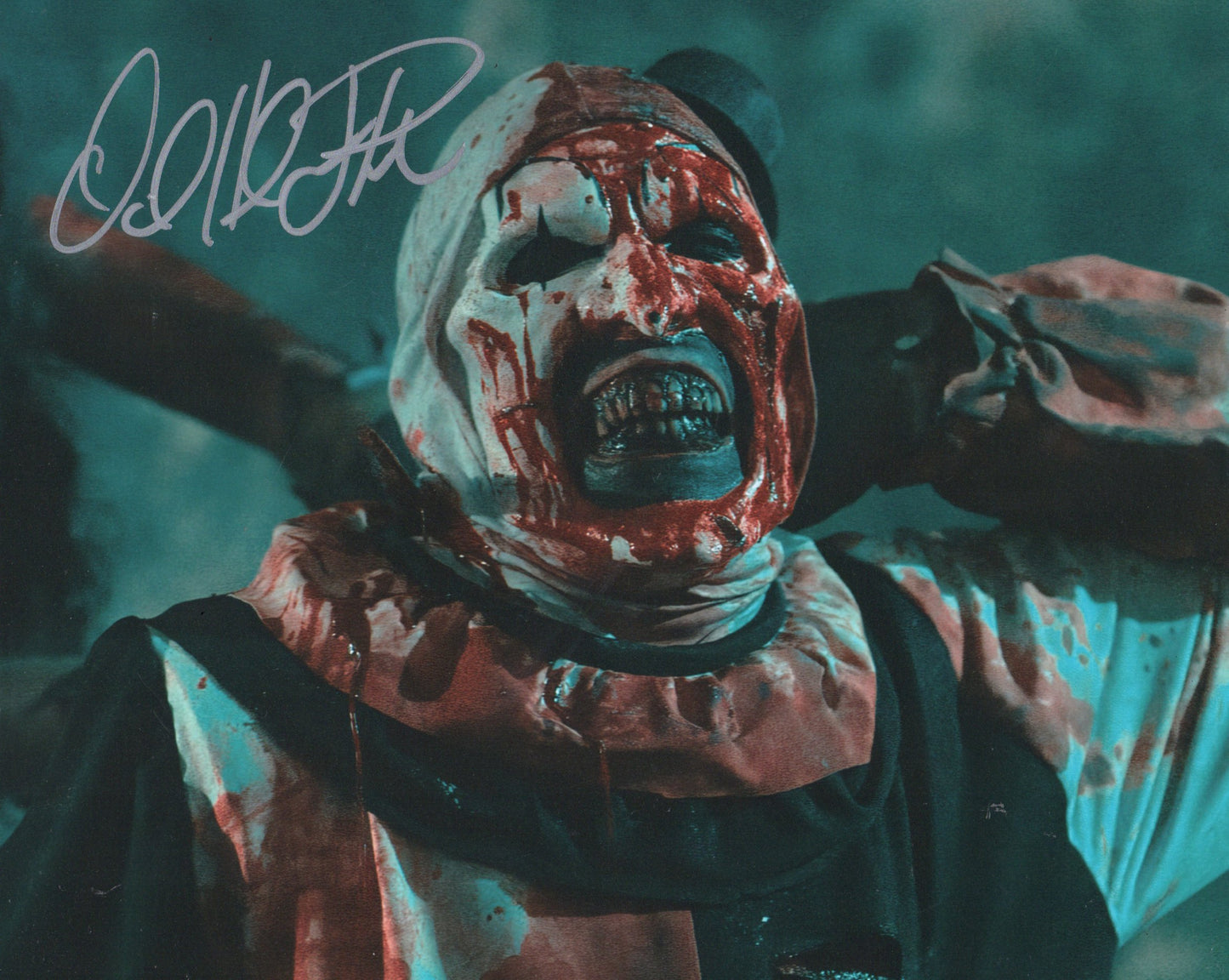 DAVID HOWARD THORNTON SIGNED TERRIFIER 8X10 PHOTO (11)