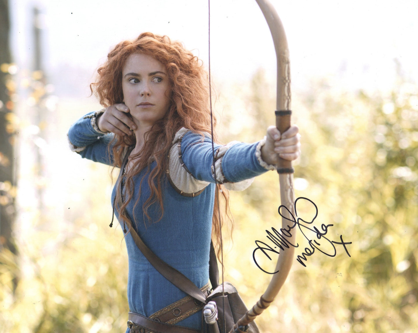 AMY MANSON SIGNED ONCE UPON A TIME 10X8 PHOTO (2)