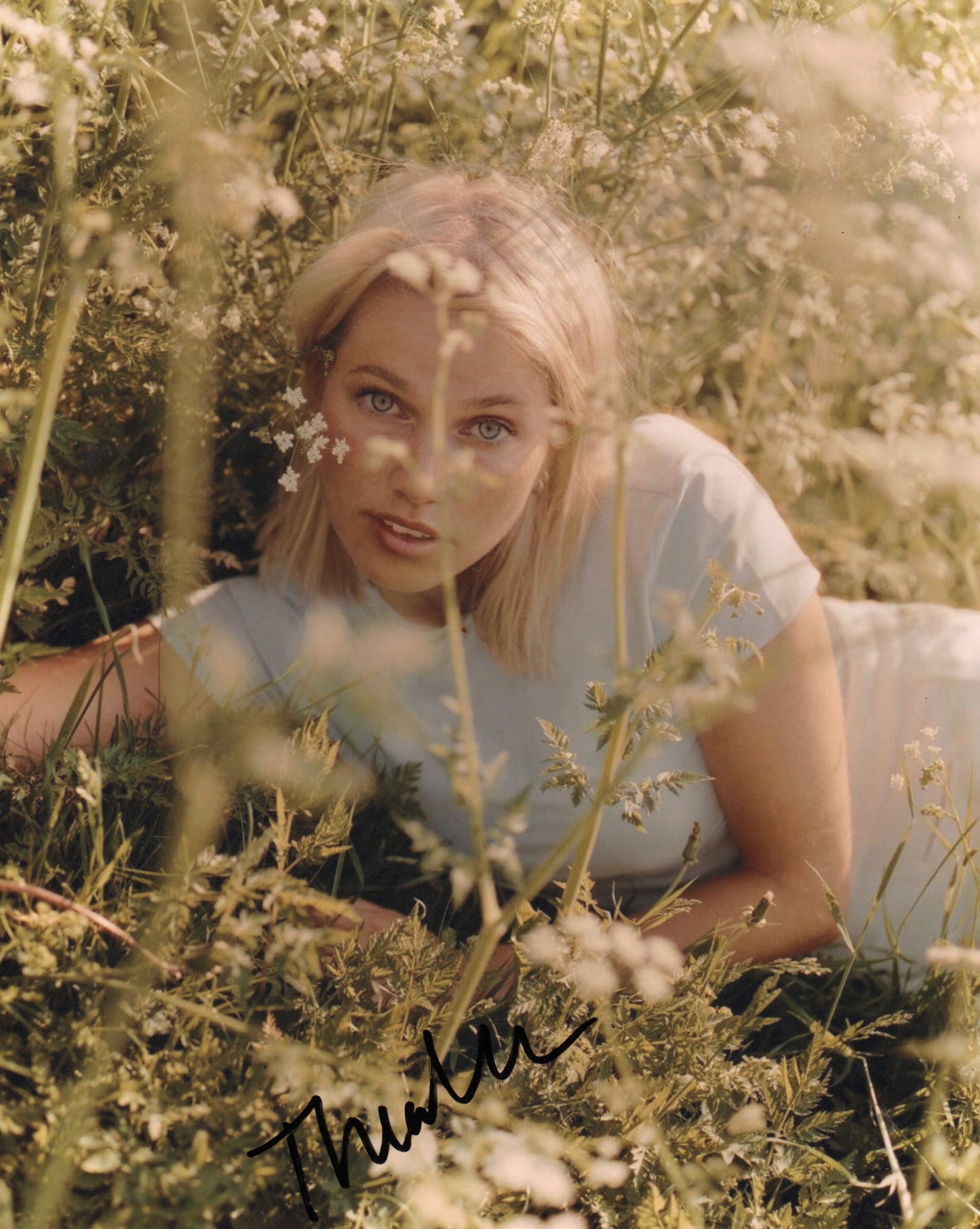 THEA SOFIE LOCH NAESS SIGNED SEXY PHOTO (5)