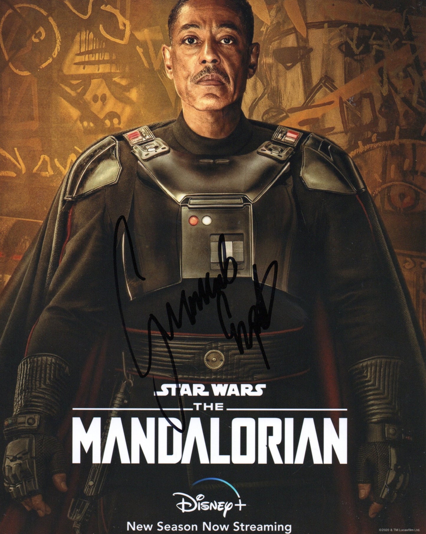 GIANCARLO ESPOSITO SIGNED THE MANDALORIAN 8X10 PHOTO (4)