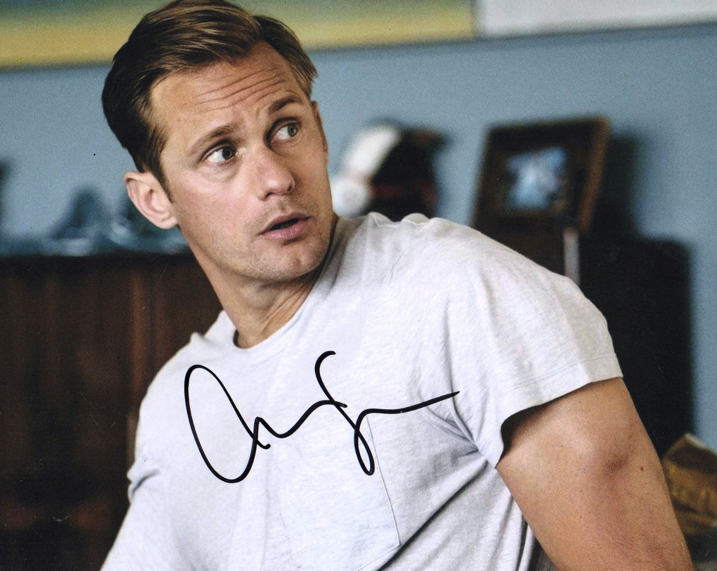 ALEXANDER SKARSGARD SIGNED BIG LITTLE LIES 8X10 PHOTO (1)