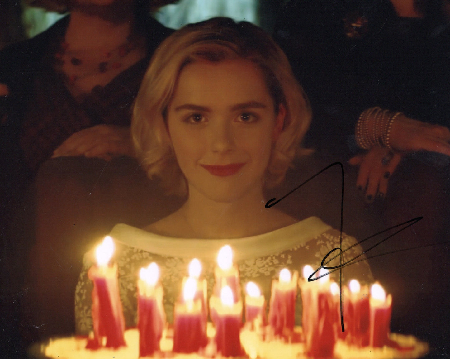 KIERNAN SHIPKA SIGNED CHILLING ADVENTURES OF SABRINA 10X8 PHOTO (8)