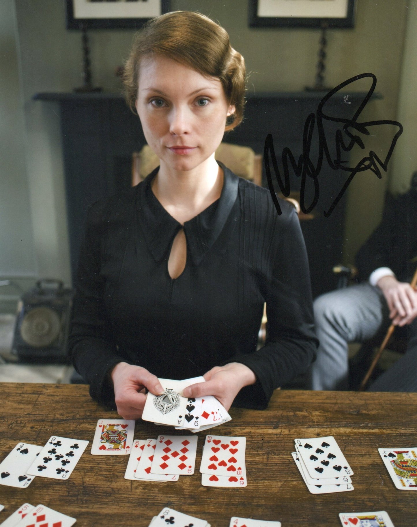 MYANNA BURING SIGNED DOWNTON ABBEY 10X8 PHOTO