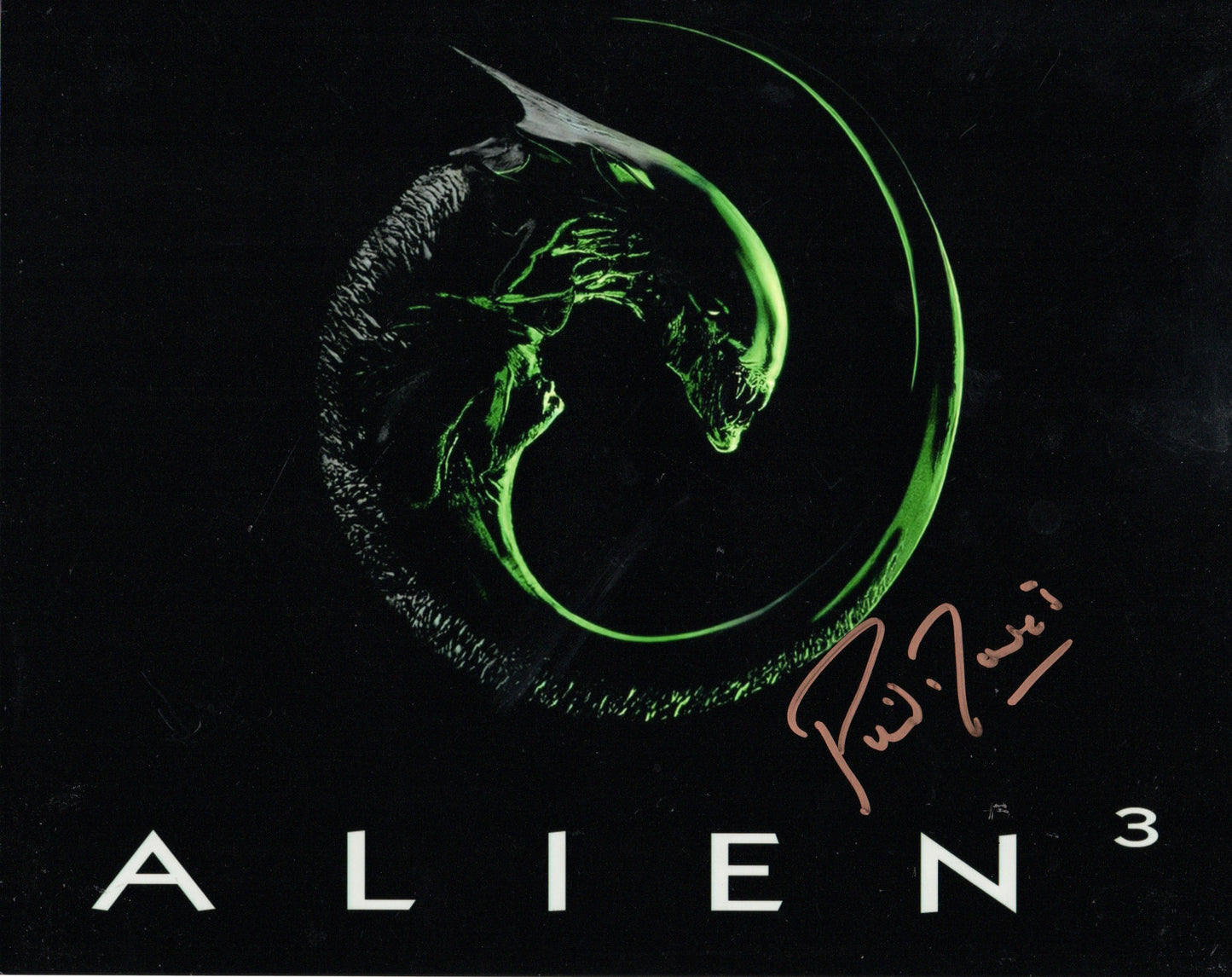 PHIL DAVIS SIGNED ALIEN PHOTO (1)