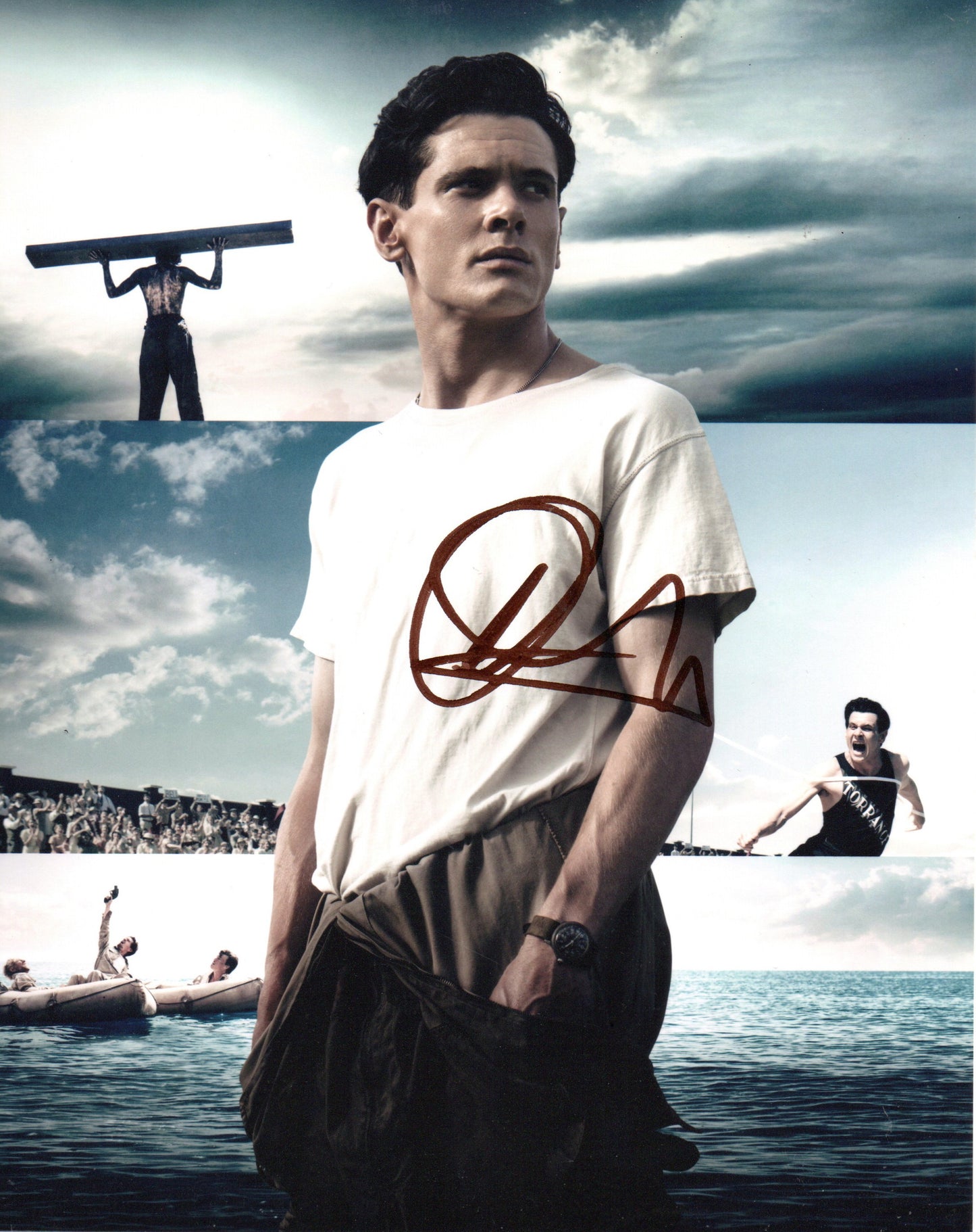 JACK O'CONNELL SIGNED UNFORGIVEN 8X10 PHOTO