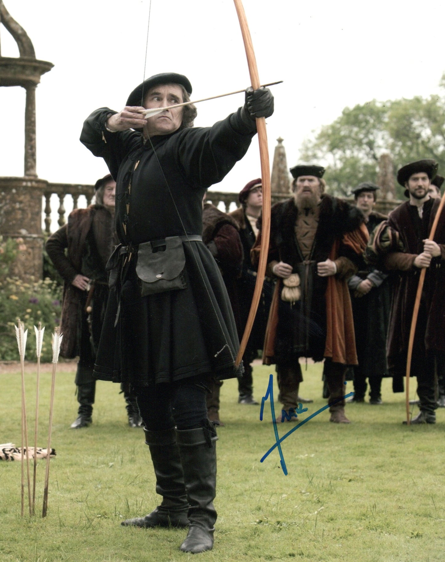 MARK RYLANCE SIGNED WOLF HALL 8X10 PHOTO