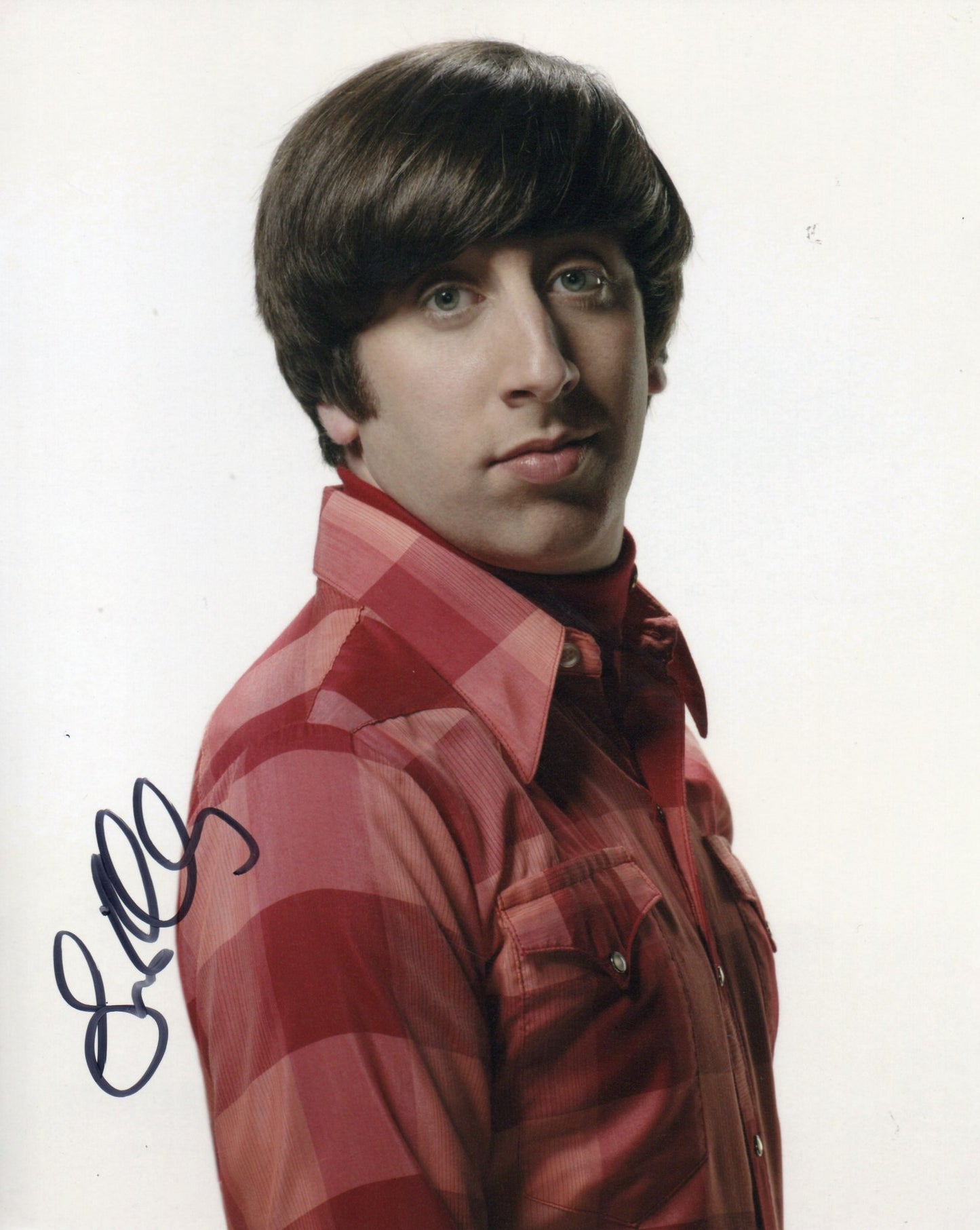 SIMON HELBERG SIGNED BIG BANG THEORY 8X10 PHOTO (4)