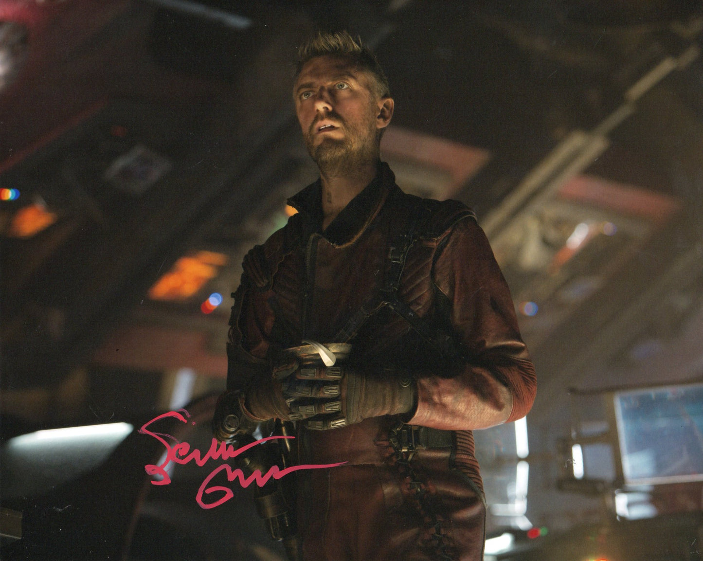 SEAN GUNN SIGNED GUARDIANS OF THE GALAXY 8X10 PHOTO (4)