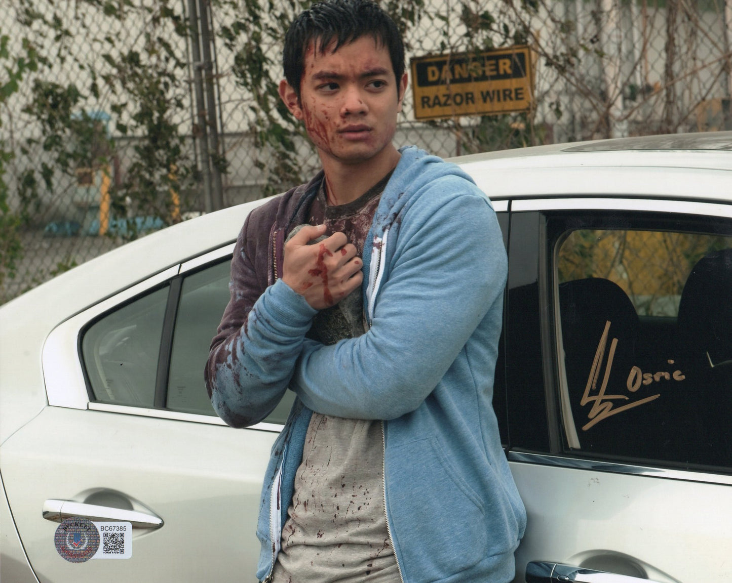 OSRIC CHAU SIGNED SUPERNATURAL 8X10 PHOTO (2) ALSO BECKETT