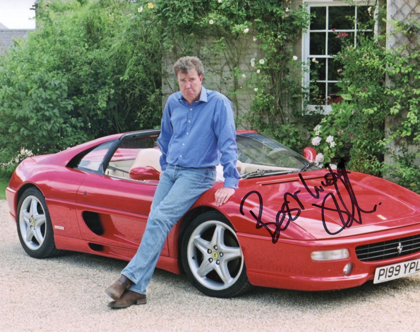 JEREMY CLARKSON SIGNED TOP GEAR 8X10 PHOTO (3)