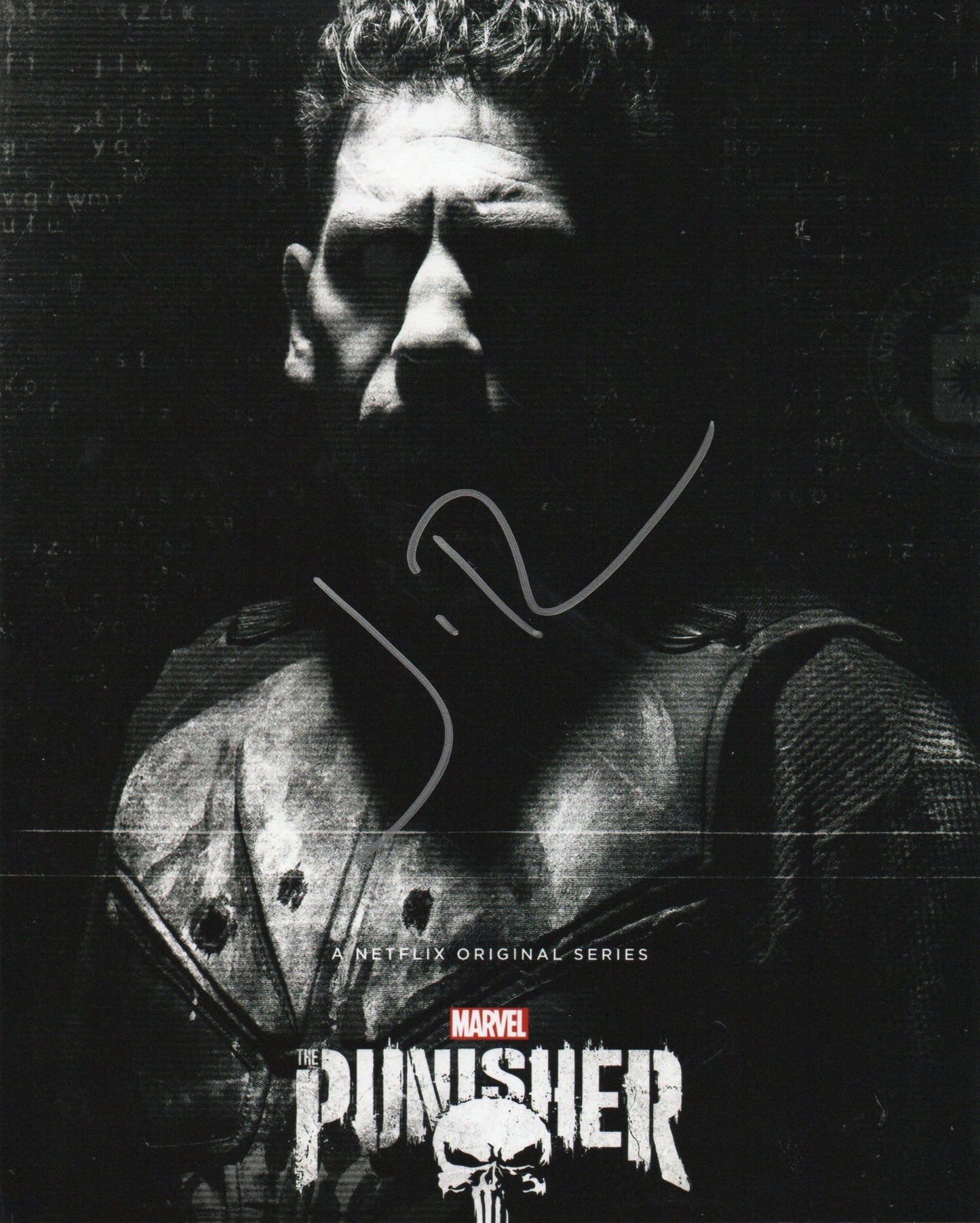 JON BERNTHAL SIGNED THE PUNISHER 8X10 PHOTO (1)