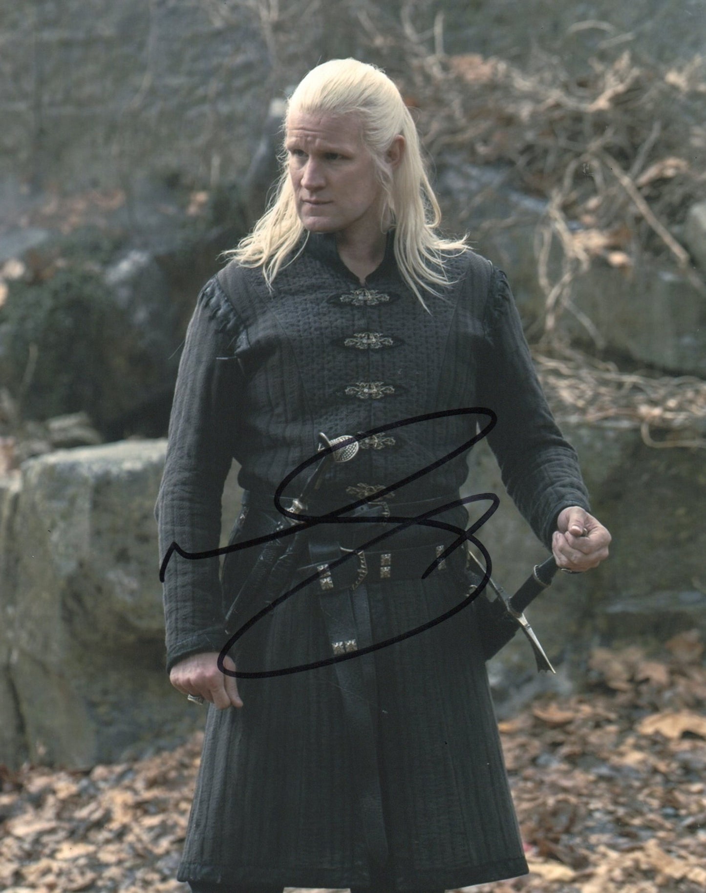 MATT SMITH SIGNED HOUSE OF THE DRAGON PHOTO (1)