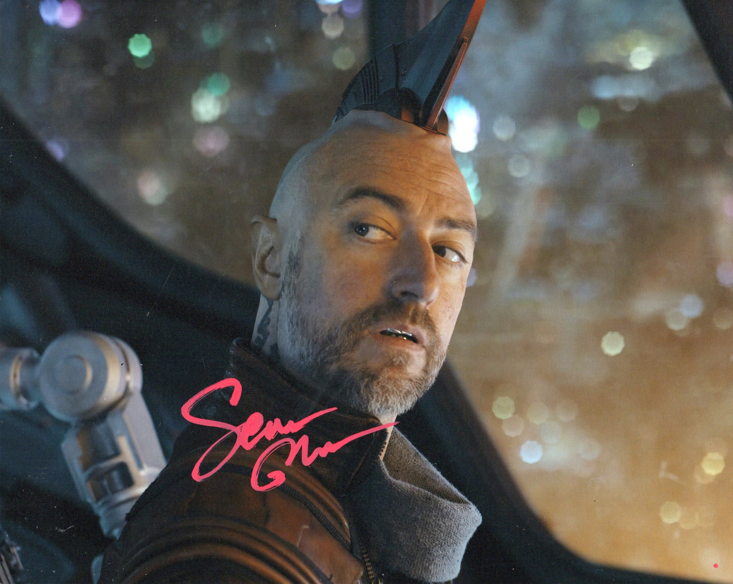 SEAN GUNN SIGNED GUARDIANS OF THE GALAXY 8X10 PHOTO (5)