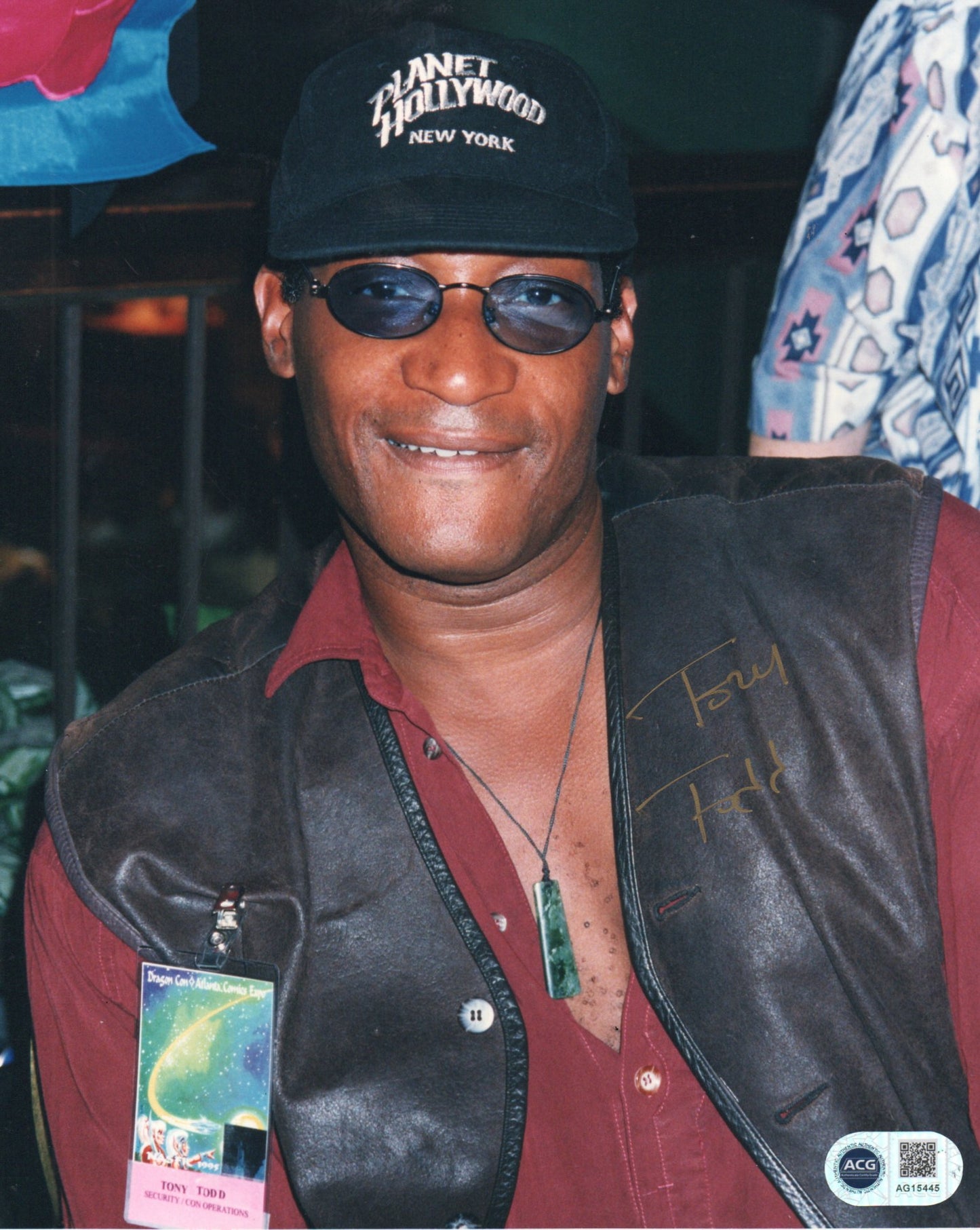 TONY TODD SIGNED 8X10 PHOTO ALSO ACG