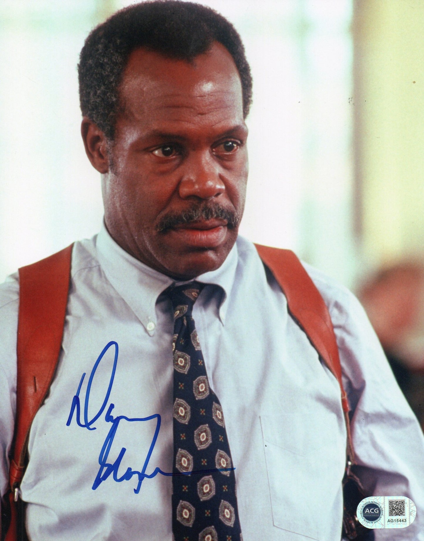 DANNY GLOVER SIGNED LETHAL WEAPON 8X10 PHOTO ALSO ACG
