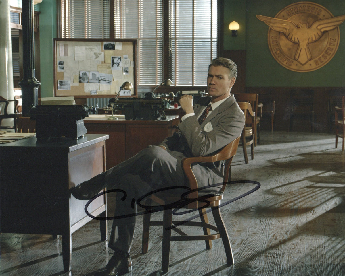 CHAD MICHAEL MURRAY SIGNED AGENT CARTER PHOTO