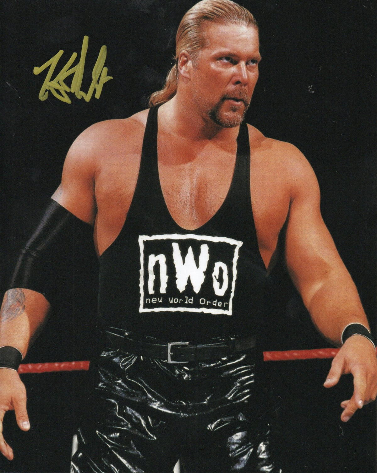 KEVIN NASH SIGNED WRESTLING 10X8 PHOTO (1)