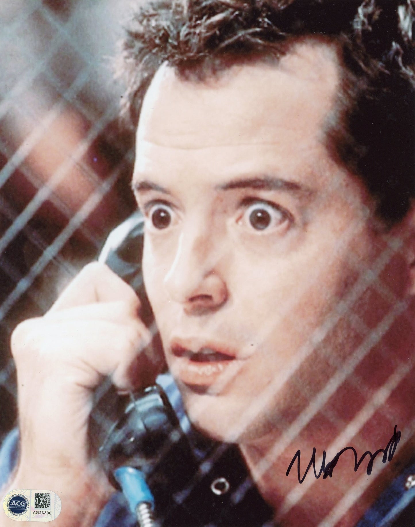 MATTHEW BRODERICK SIGNED 8X10 PHOTO ALSO ACG CERT AUTHENTICATION