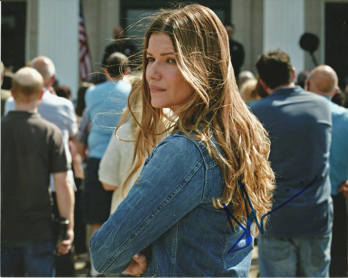 IVANA MILICEVIC SIGNED SEXY BANSHEE 10X8 PHOTO (2)