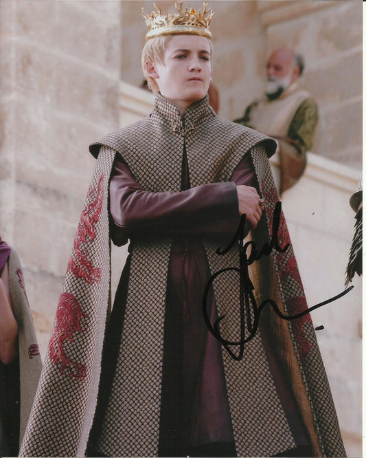 JACK GLEESON SIGNED GAME OF THRONES 8X10 PHOTO (5)
