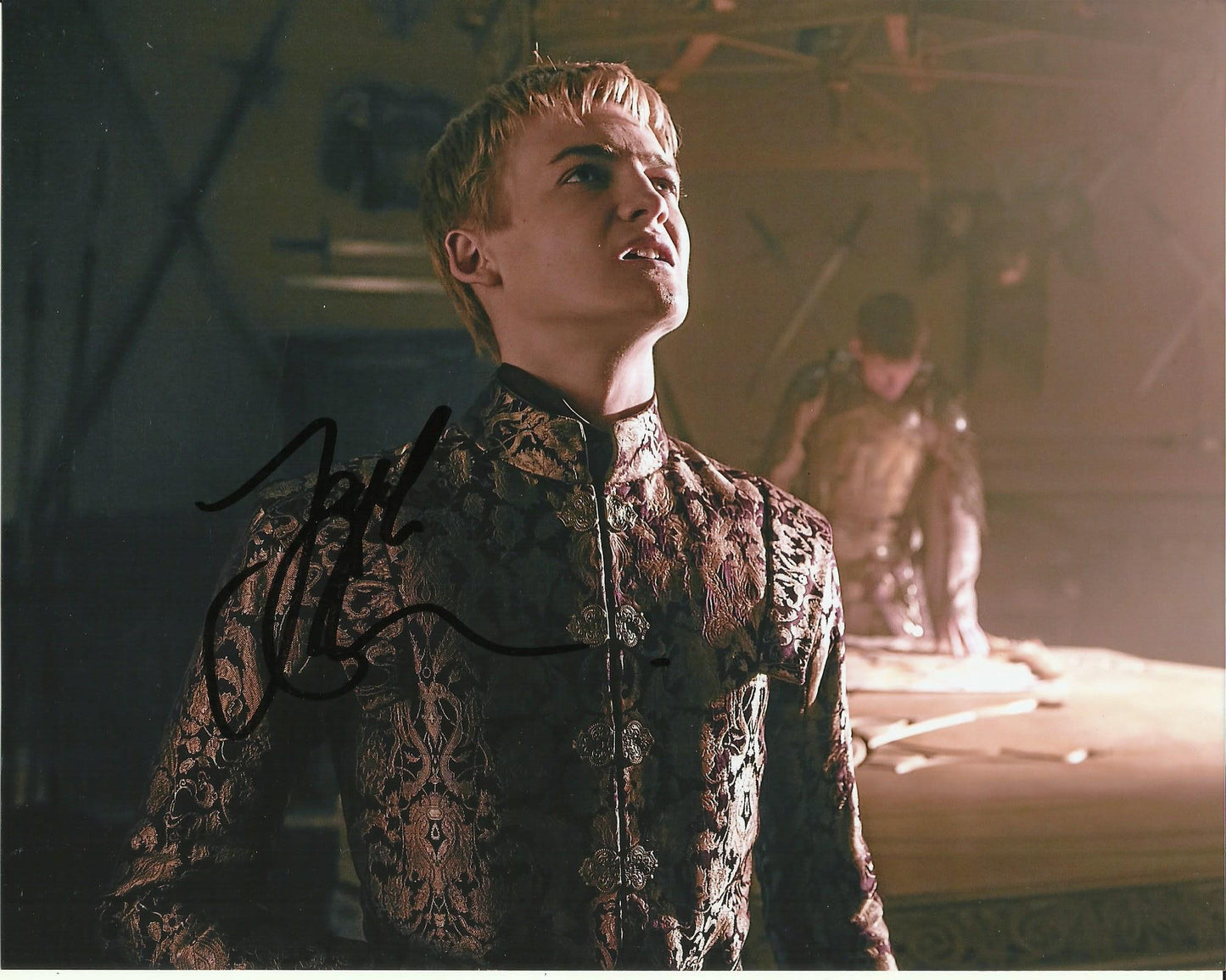 JACK GLEESON SIGNED GAME OF THRONES 8X10 PHOTO (10)