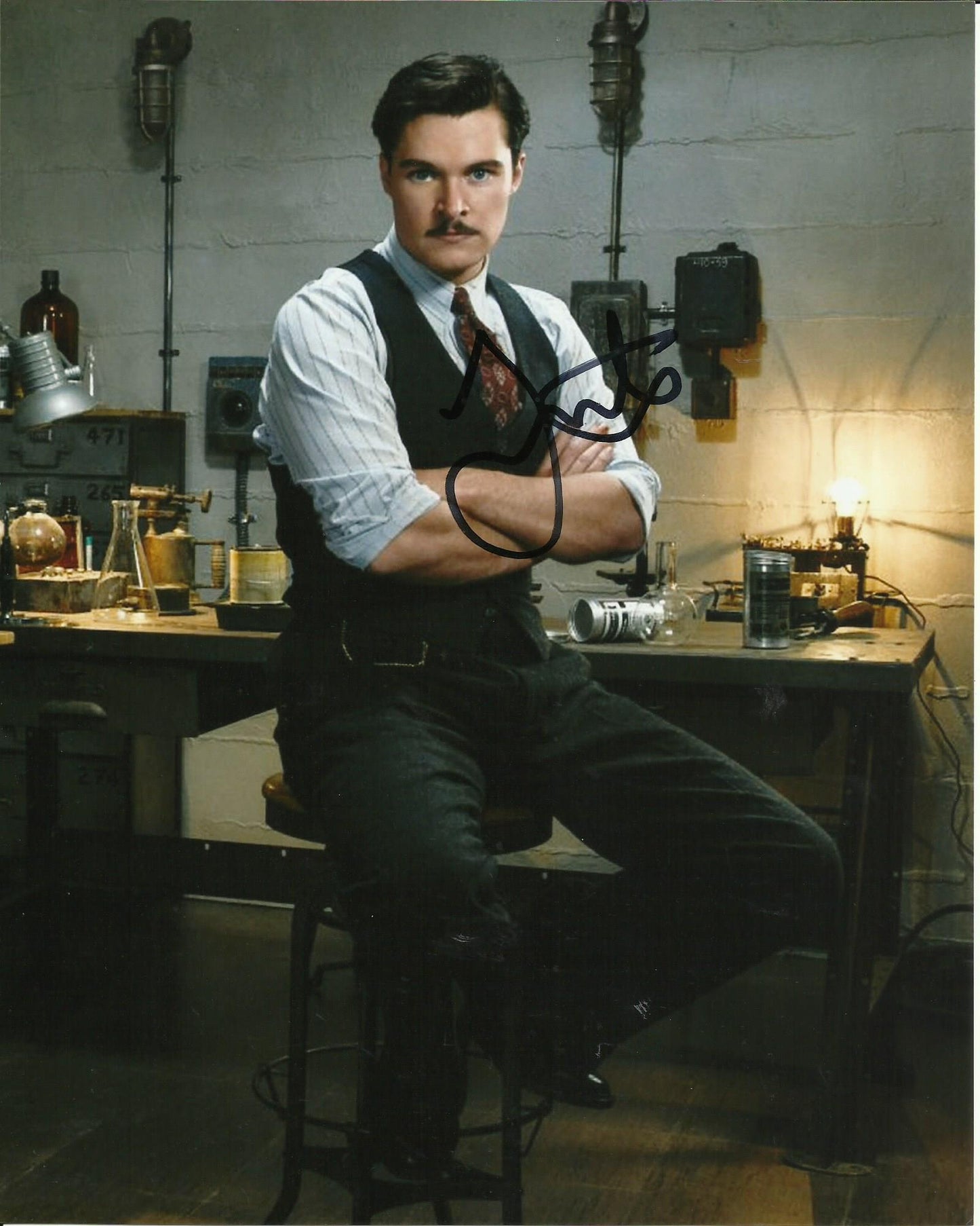 JACK REYNOR SIGNED STRANGE ANGEL 8X10 PHOTO (1)