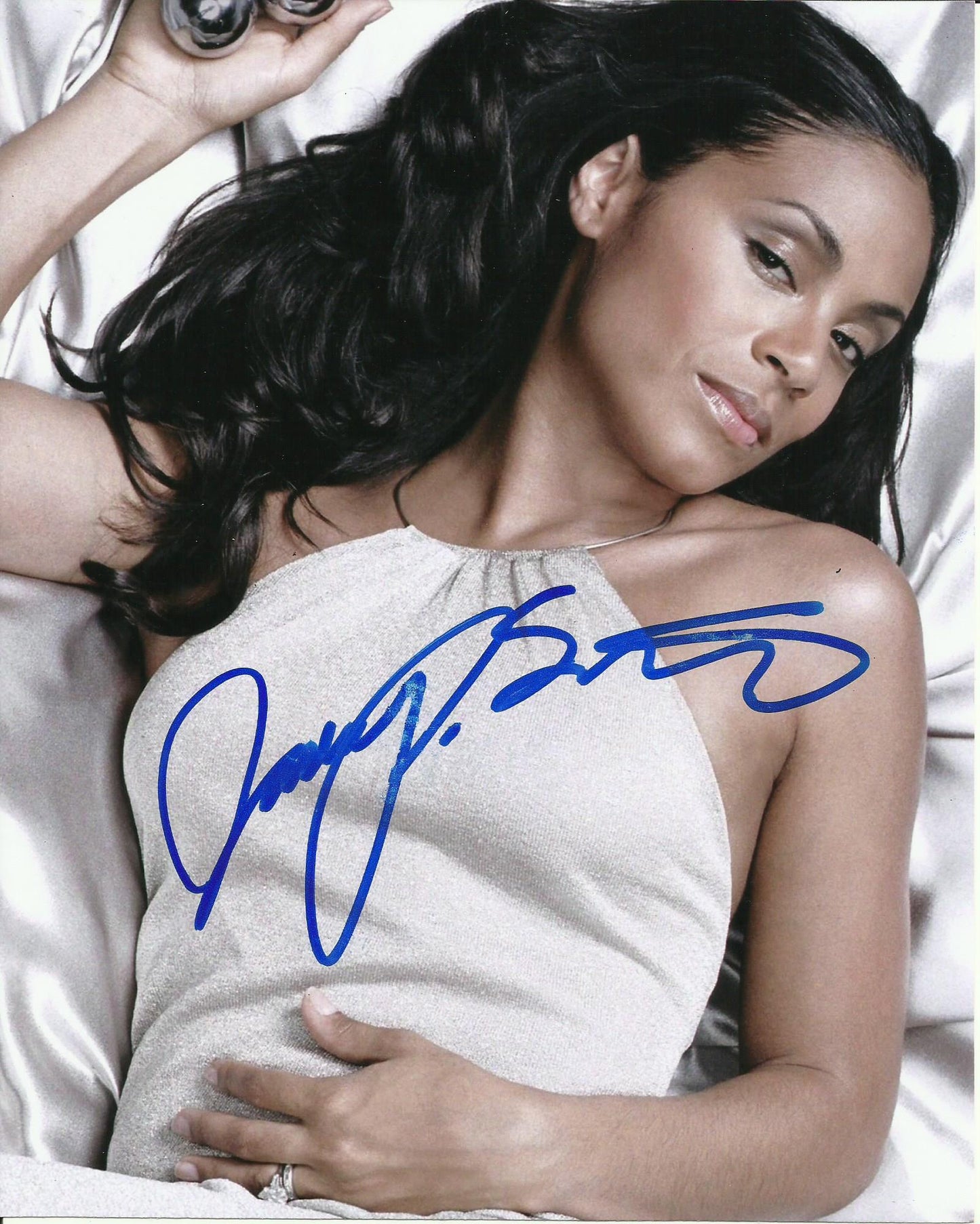 JADA PINKETT SMITH SIGNED SEXY 10X8 PHOTO (2)