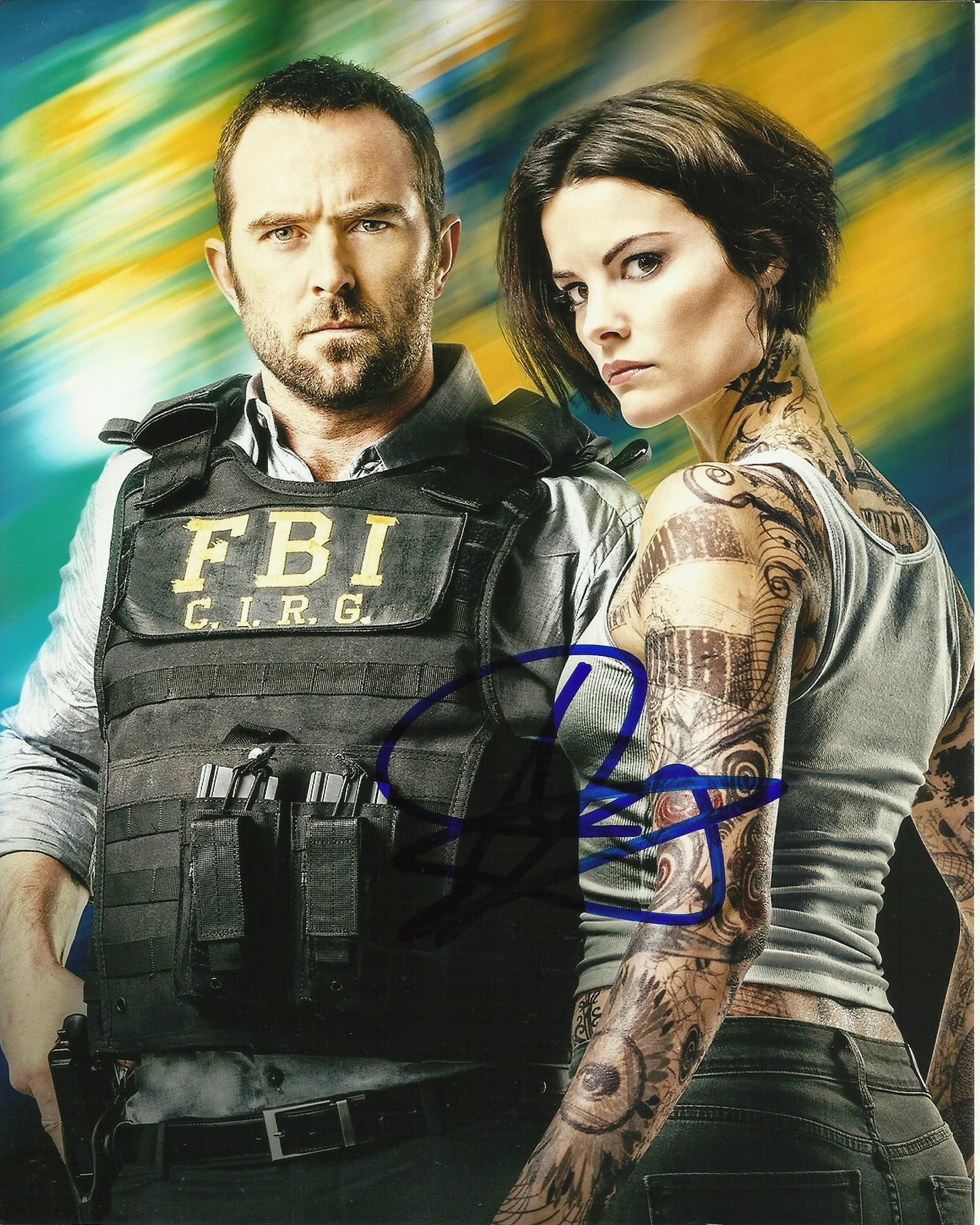 JAIMIE ALEXANDER SIGNED SEXY BLINDSPOT 10X8 PHOTO (6)
