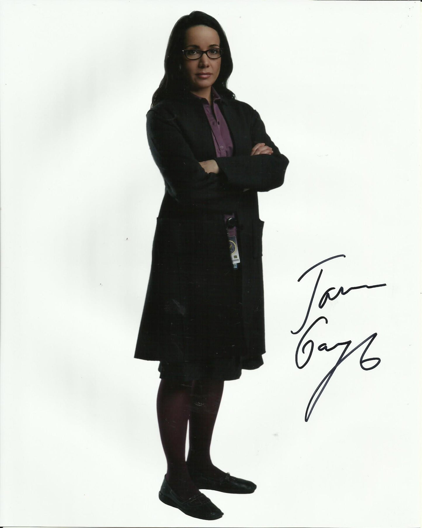 JANEANE GAROFALO SIGNED 24 10X8 PHOTO (1)