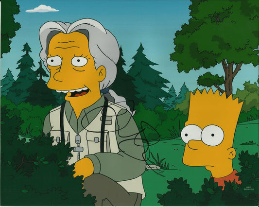 JENNIFER SAUNDERS SIGNED THE SIMPSONS 8X10 PHOTO